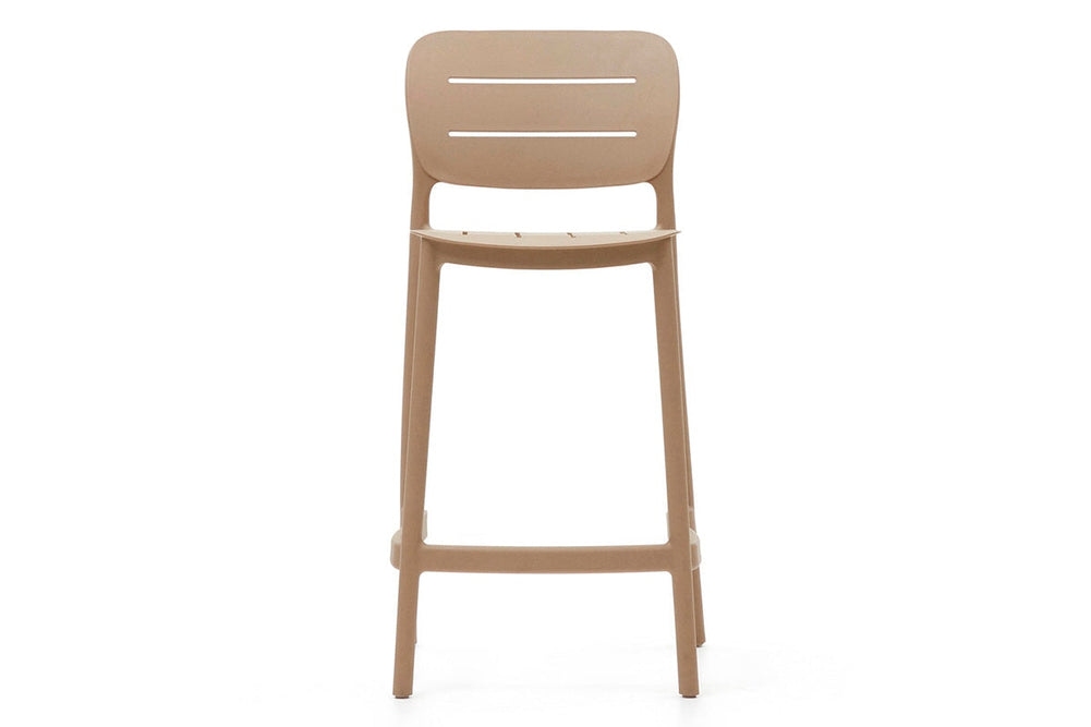 Como Morila Outdoor Stool - 650mm Seat Height-beige  