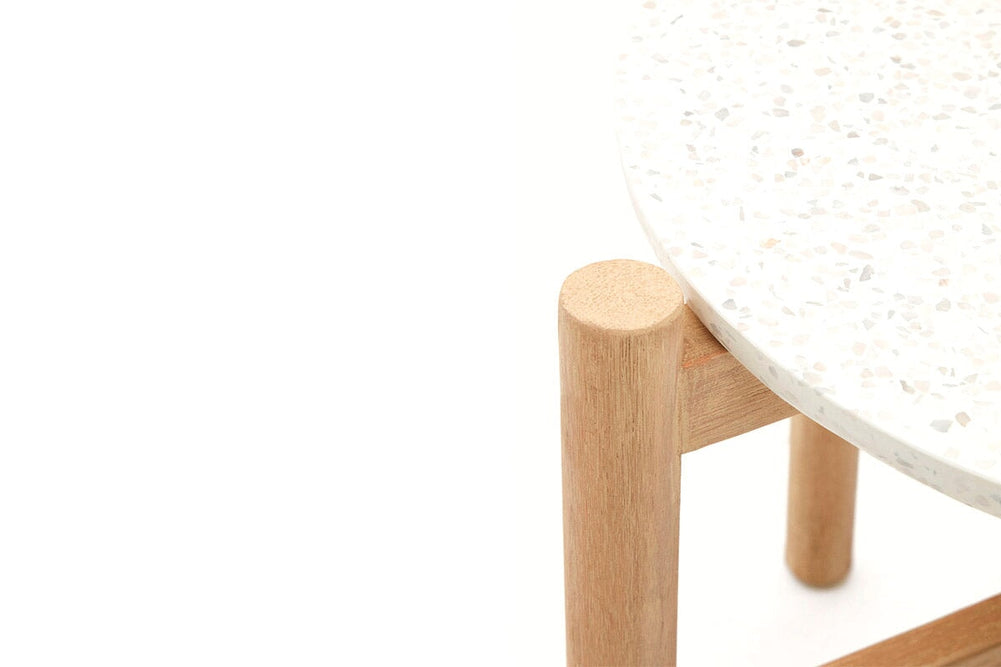 Como Pola Round Side Table-540L x 540W  