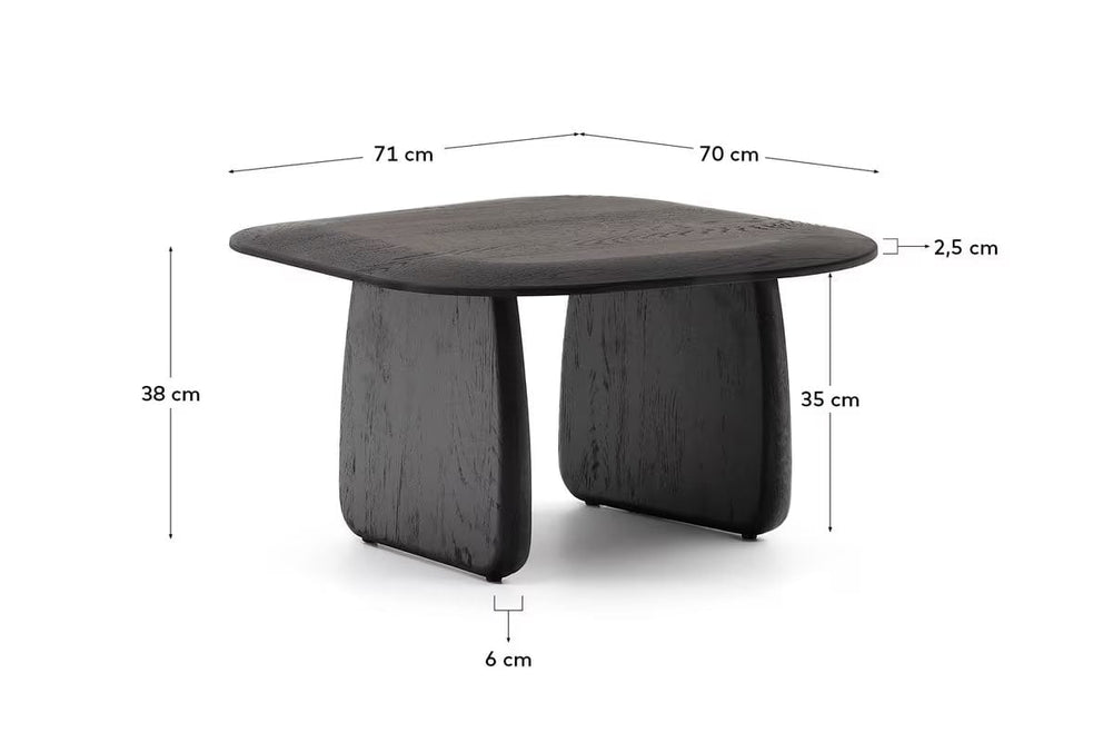 Como Pritta Side Table-black  
