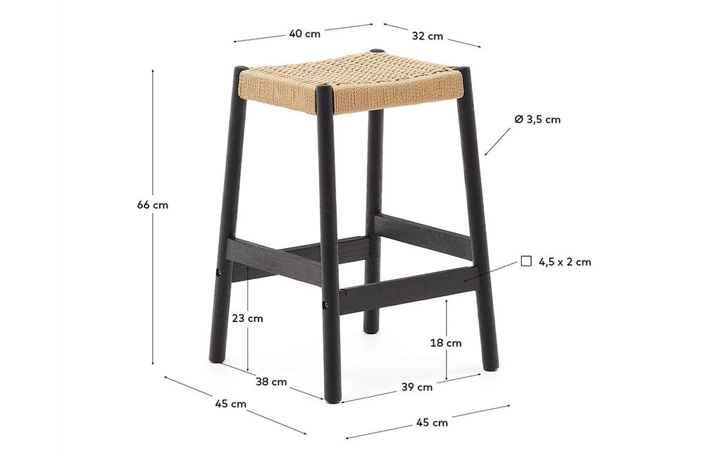 Como Talia Stool-black  