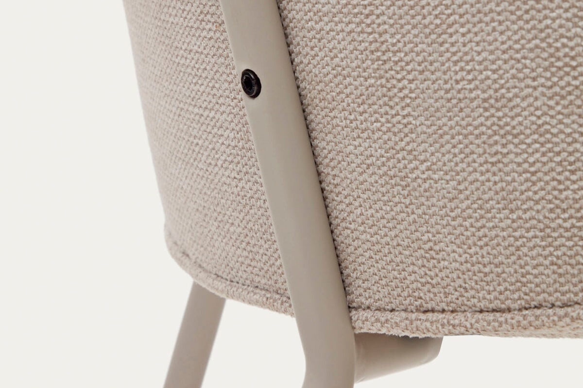 Como Yuni Chair - Chenille Fabric [Chenille Fabric] Como 