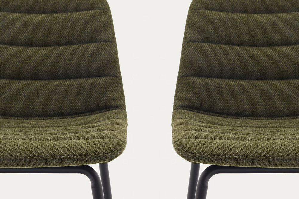 Como Zunara Bar Stool - 650mm Seat Height [925H x 470W]-black  