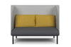 Cozy Double Seater High Back Lounge with Cushion - Thumbnail 11 