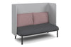 Cozy Double Seater High Back Lounge with Cushion - Thumbnail 8 
