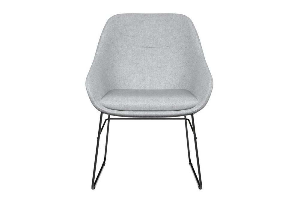 Cozy Leisure Tub Chair with Cushion-yellow  