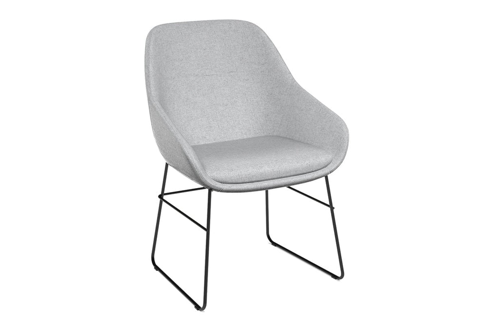 Cozy Leisure Tub Chair with Cushion-light grey  