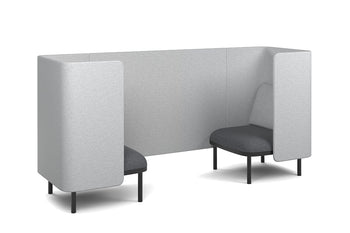  - Cozy Two Single Seater Pod Privacy Booth - 1