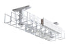 DPG Cable Management Basket Back to Back Metal+Tray Include 2 x 4 Power 4 Data [950W x 105H] - Thumbnail 1 