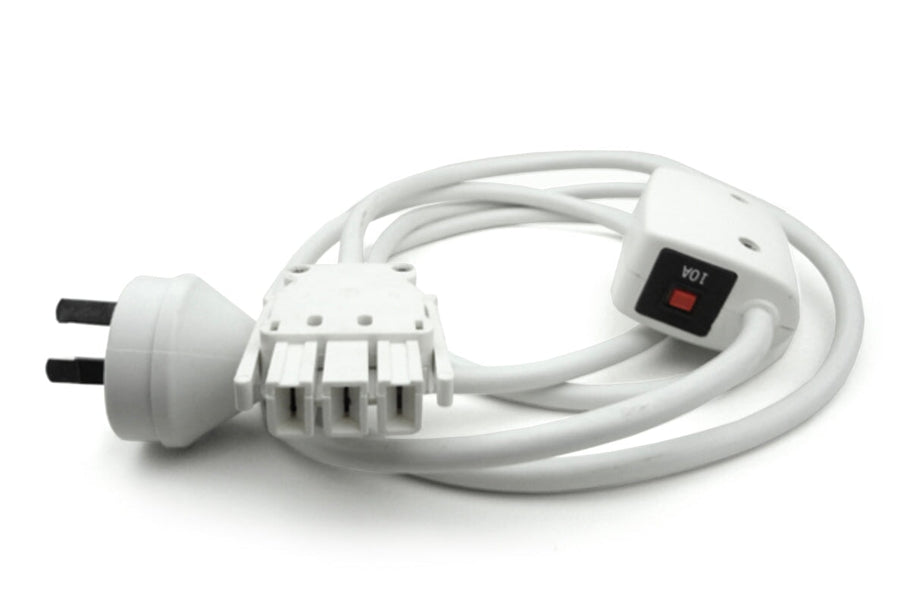Environmental image of DPG Cable Management White Basket Single Metal+Tray Include 4 Power 2 Data [950W x 105H]