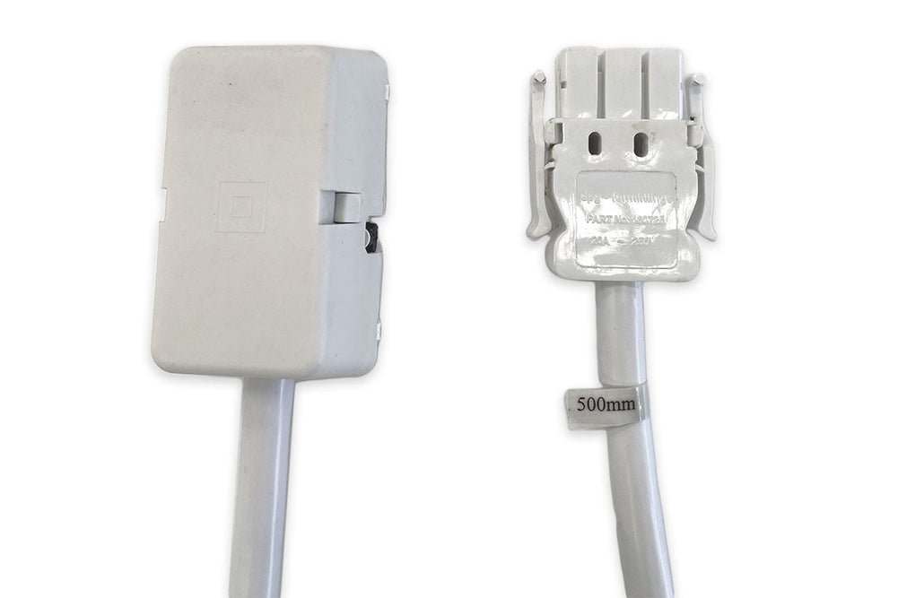 DPG Soft Wiring Ceiling Starter Socket-white  