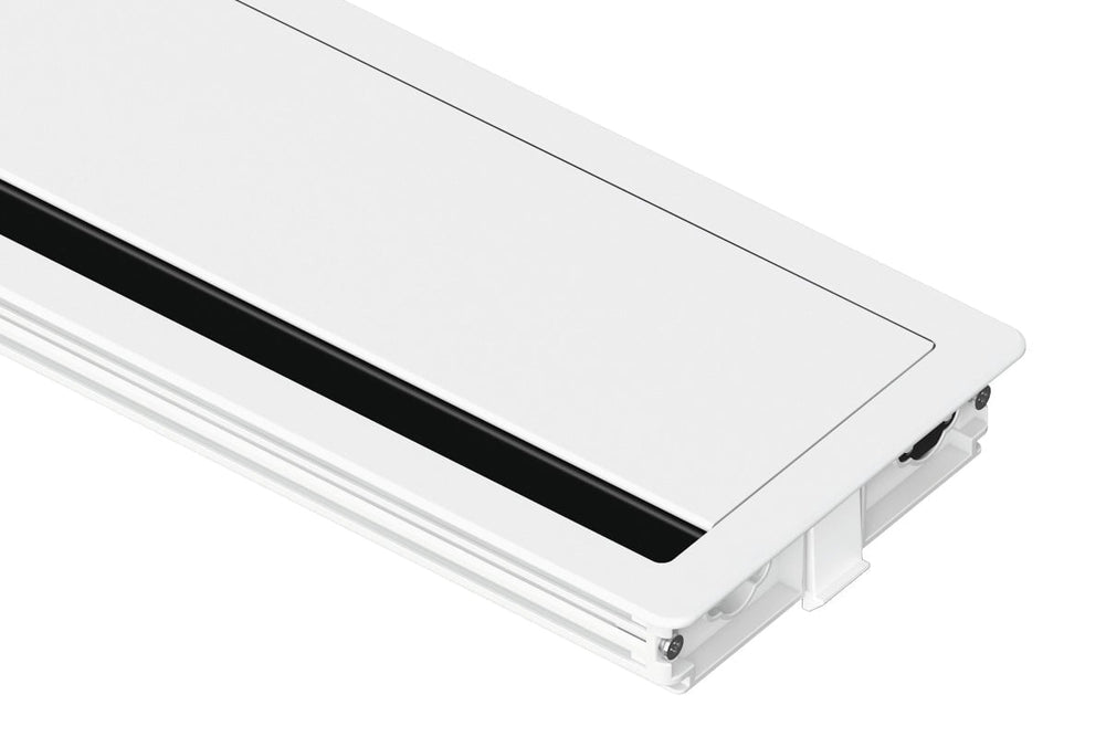 DPG Switch In Desk Power Box-white 4 Power/USB A/C /5 Data 2.5 meter thermal overload
