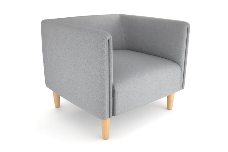 Drej 2.0 Lounge with Square Arms - Single Jasonl wood leg grey/fabric 