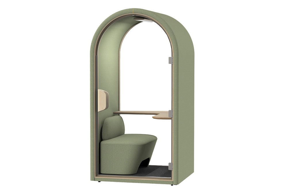 Dune Small Acoustic Office Pod-olive  