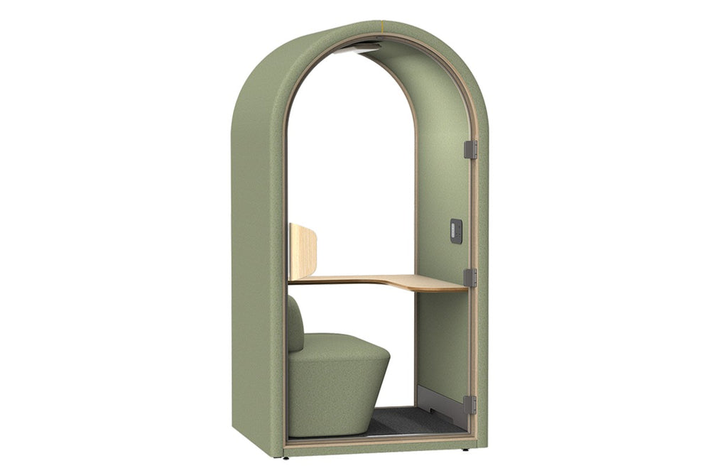 Dune Small Acoustic Office Pod-olive  