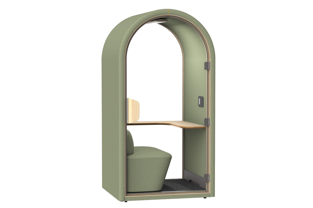 Dune Small Acoustic Office Pod-olive  