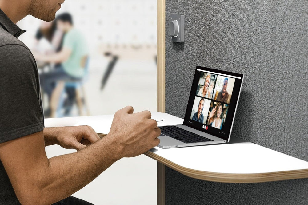 Dune Small Acoustic Office Pod-olive  