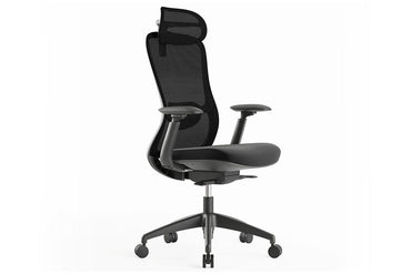 Falcon 2.0 Ergonomic Mesh Office Chair with Headrest Jasonl black 