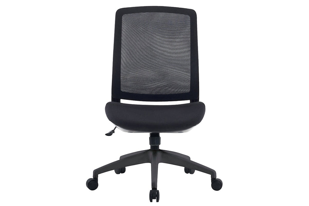Finch Ergonomic Mesh Office Chair-blue height adjustable arms 