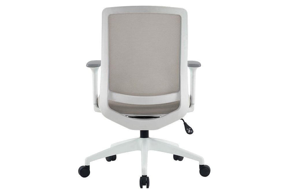 Finch Ergonomic Mesh Office Chair-blue height adjustable arms 