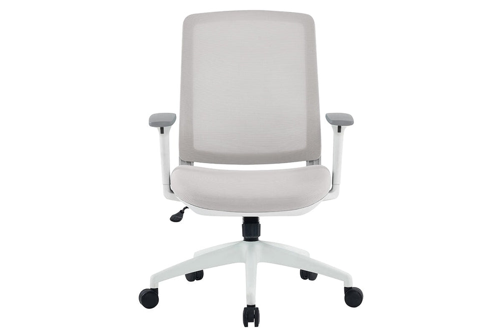 Finch Ergonomic Mesh Office Chair-blue height adjustable arms 