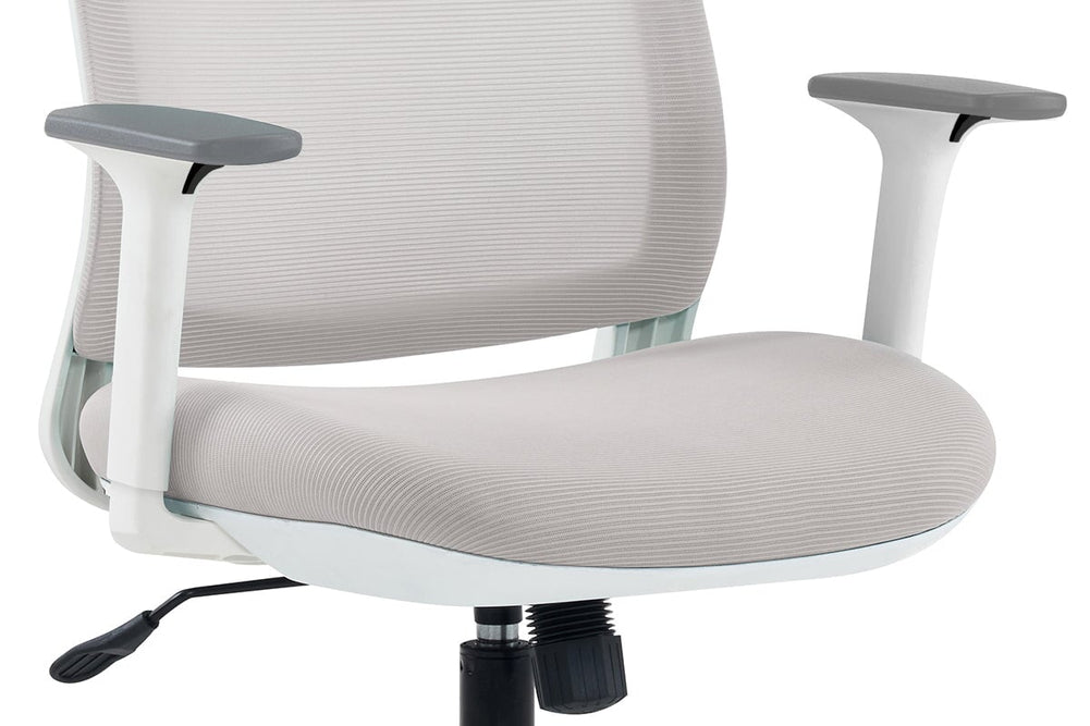 Finch Ergonomic Mesh Office Chair-blue height adjustable arms 
