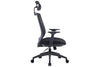Finch Ergonomic Mesh Chair with Headrest - Thumbnail 4 