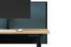 Flexi Height Adjustable 2 Person H-Bench Workstation - Black Frame [1800L x 800W with Cable Scallop] - Thumbnail 9 