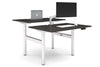 Flexi Height Adjustable 2 Person H-Bench Workstation - White Frame [1400L x 800W with Cable Scallop] - Thumbnail 13 
