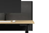 Flexi Height Adjustable 4 Person H-Bench Workstation - Black Frame [1400L x 700W] - Thumbnail 11 