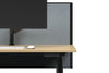 Flexi Height Adjustable 6 Person H-Bench Workstation - Black Frame [1200L x 700W] - Thumbnail 10 