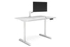 Flexi Height Adjustable Single Workstation [1400L x 800W with Cable Scallop] - Thumbnail 6 