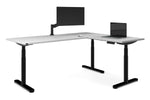 Flexi Premium Height Adjustable Corner Workstation [1600L x 1450W]