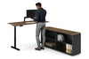 Flexi Premium Height Adjustable Desk Executive Setting [1600L x 700W] - Thumbnail 2 