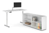 Flexi Premium Height Adjustable Desk Executive Setting [1800L x 800W with cable scallop] - Thumbnail 1 