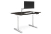 Flexi Premium Height Adjustable Single Workstation [1400L x 800W with Cable Scallop] - Thumbnail 5 