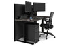Flexi Premium Height Adjustable Single Workstation [1600L x 700W] - Thumbnail 37 