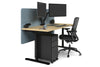 Flexi Premium Height Adjustable Single Workstation [1600L x 700W] - Thumbnail 24 