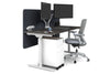 Flexi Premium Height Adjustable Single Workstation [1600L x 700W] - Thumbnail 15 