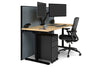 Flexi Premium Height Adjustable Single Workstation [1600L x 700W] - Thumbnail 40 