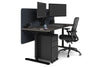 Flexi Premium Height Adjustable Single Workstation [1600L x 700W] - Thumbnail 31 