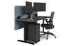 Flexi Premium Height Adjustable Single Workstation [1600L x 700W] - Thumbnail 32 