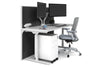 Flexi Premium Height Adjustable Single Workstation [1600L x 700W] - Thumbnail 73 