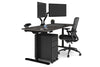 Flexi Premium Height Adjustable Single Workstation [1600L x 700W] - Thumbnail 29 