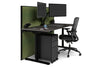 Flexi Premium Height Adjustable Single Workstation [1600L x 700W] - Thumbnail 35 