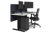 Flexi Premium Height Adjustable Single Workstation [1600L x 700W] - Thumbnail 19 