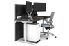 Flexi Premium Height Adjustable Single Workstation [1600L x 700W] - Thumbnail 61 
