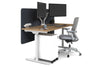 Flexi Premium Height Adjustable Single Workstation [1600L x 700W] - Thumbnail 11 