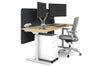 Flexi Premium Height Adjustable Single Workstation [1600L x 700W] - Thumbnail 7 