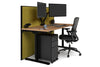 Flexi Premium Height Adjustable Single Workstation [1600L x 700W] - Thumbnail 56 