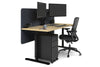 Flexi Premium Height Adjustable Single Workstation [1600L x 700W] - Thumbnail 23 
